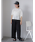 カットタックパンツ
