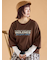 リメイク風6分袖スウェット