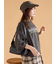 リメイク風6分袖スウェット