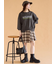 リメイク風6分袖スウェット