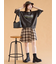 リメイク風6分袖スウェット