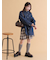 アシメプリーツミニスカート