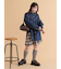 アシメプリーツミニスカート