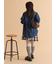 アシメプリーツミニスカート