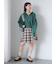 アシメプリーツミニスカート