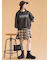 フロントジップサイドゴアブーツ