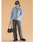 フロントジップサイドゴアブーツ