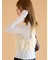 レースカットソー