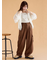 総レースフリルブラウス