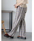 センタープレスストレートスラックス