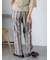 センタープレスストレートスラックス