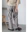 センタープレスストレートスラックス