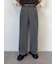 センタープレスストレートスラックス