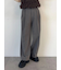 センタープレスストレートスラックス