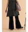 ベロアフレアパンツ