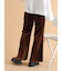 ベロアフレアパンツ