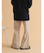 ベロアフレアパンツ