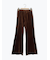 ベロアフレアパンツ