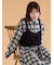 ループ編みニットビスチェ