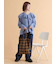 チェックトートバッグ