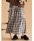 チェックティアードスカート