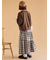 チェックティアードスカート