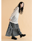 チェックティアードスカート