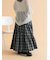 チェックティアードスカート