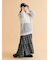 チェックティアードスカート