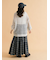 チェックティアードスカート