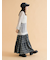 チェックティアードスカート