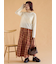 チェックティアードスカート