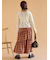 チェックティアードスカート