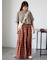 チェックティアードスカート
