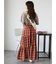 チェックティアードスカート