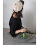 ウォッシュ加工コーデュロイキャップ