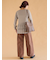 ウォッシュ加工ワイドパンツ