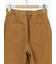 ウォッシュ加工ワイドパンツ