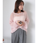 モヘアタッチシアーニット