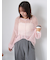 モヘアタッチシアーニット
