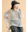 モヘアタッチシアーニット