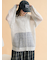 モヘアタッチシアーニット
