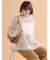 モヘアタッチシアーニット