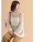 モヘアタッチシアーニット