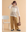モヘアタッチシアーニット