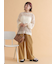 モヘアタッチシアーニット