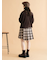 前後2WAYベロアカーディガン