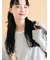 小花柄カットカーディガン