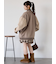 ビッグシルエットスタジャン