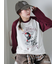 【Disney】ナイトメアー・ビフォア・クリスマス/ラグランTシャツ